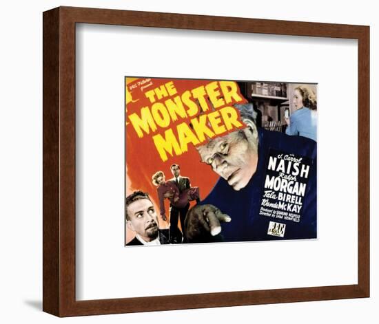 The Monster Maker - 1944-null-Framed Giclee Print