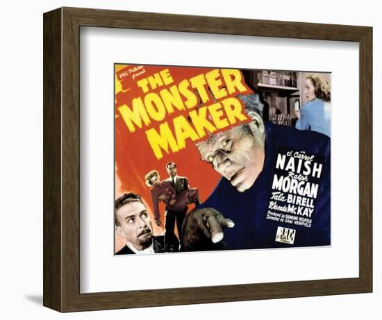 The Monster Maker - 1944-null-Framed Giclee Print