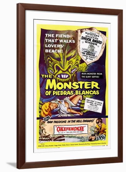 The Monster of Piedras Blancas-null-Framed Art Print