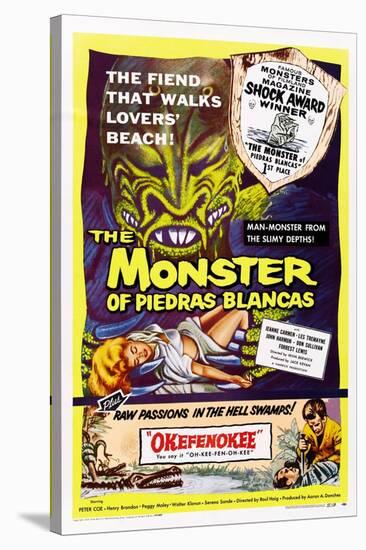 The Monster of Piedras Blancas-null-Stretched Canvas