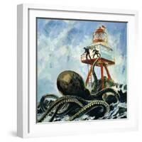 The Monster of Serrana Cay-Graham Coton-Framed Giclee Print