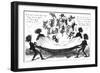 The Monster Sweeps, a Toss Up for the Derby, 19th Century-George Cruikshank-Framed Giclee Print