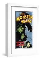 The Monster Walks - 1932 I-null-Framed Giclee Print