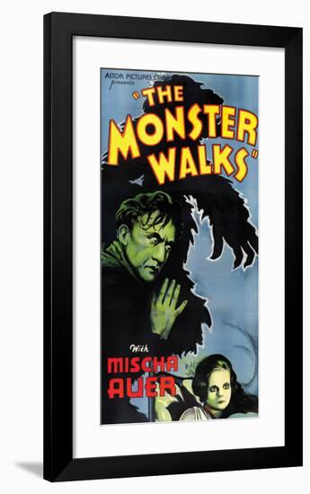 The Monster Walks - 1932 I-null-Framed Giclee Print