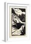 The Mont Blanc-Félix Vallotton-Framed Giclee Print