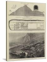 The Mont Cenis Railway-null-Stretched Canvas