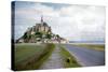 The Mont Saint Michel, France-null-Stretched Canvas