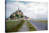 The Mont Saint Michel, France-null-Stretched Canvas