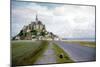 The Mont Saint Michel, France-null-Mounted Photo
