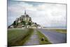 The Mont Saint Michel, France-null-Mounted Photo