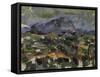 The Mont Sainte-Victoire, 1905-Paul Cézanne-Framed Stretched Canvas