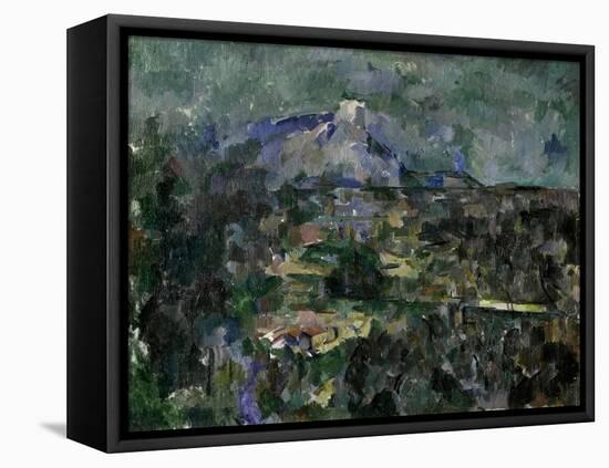 The Mont Sainte-Victoire, 1905-Paul Cézanne-Framed Stretched Canvas