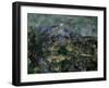 The Mont Sainte-Victoire, 1905-Paul Cézanne-Framed Giclee Print