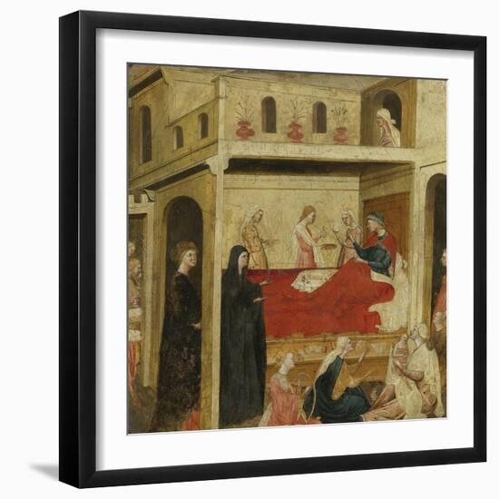 The Montauri Birth Tray-Bartolomeo di Fruosino-Framed Giclee Print