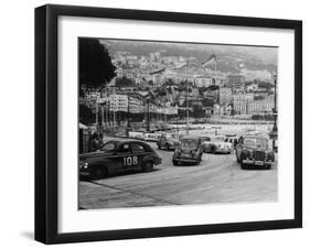 The Monte Carlo Rally, Monaco, 1954-null-Framed Photographic Print