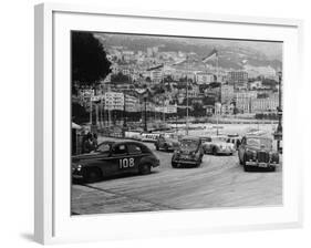 The Monte Carlo Rally, Monaco, 1954-null-Framed Photographic Print