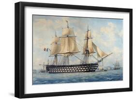 The Montebello Vessel, by Francois Roux (1811-1882), Watercolour, France, 19th Century-null-Framed Giclee Print