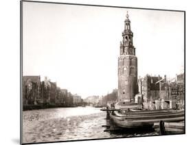 The Montelbaanstoren, Amsterdam, 1898-James Batkin-Mounted Photographic Print