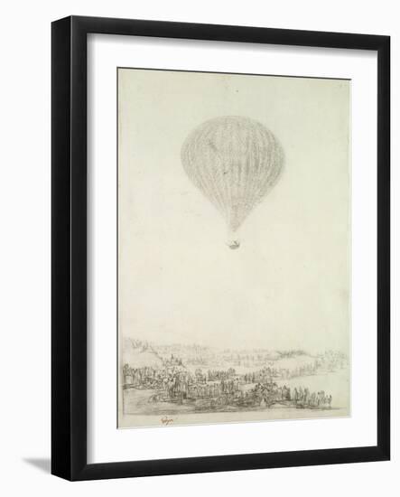 The Montgolfier Brothers, C.1800-08-Francisco de Goya-Framed Giclee Print