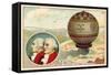 The Montgolfier Brothers First Balloon Ascent, 1783-null-Framed Stretched Canvas