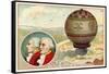 The Montgolfier Brothers First Balloon Ascent, 1783-null-Framed Stretched Canvas