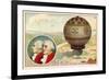 The Montgolfier Brothers First Balloon Ascent, 1783-null-Framed Premium Giclee Print