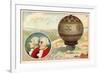 The Montgolfier Brothers First Balloon Ascent, 1783-null-Framed Giclee Print