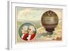 The Montgolfier Brothers First Balloon Ascent, 1783-null-Framed Giclee Print