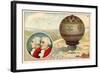 The Montgolfier Brothers First Balloon Ascent, 1783-null-Framed Giclee Print