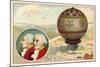 The Montgolfier Brothers First Balloon Ascent, 1783-null-Mounted Giclee Print