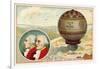 The Montgolfier Brothers First Balloon Ascent, 1783-null-Framed Giclee Print