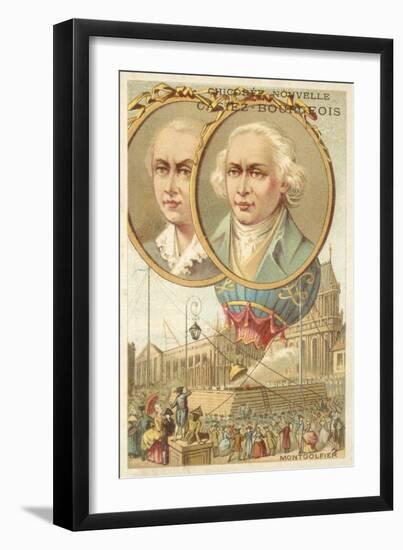 The Montgolfier Brothers-null-Framed Premium Giclee Print