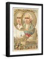 The Montgolfier Brothers-null-Framed Giclee Print