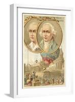The Montgolfier Brothers-null-Framed Giclee Print