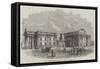 The Montgomery Memorial Building at Lahore-null-Framed Stretched Canvas