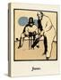 The Month of June, from 'An Almanac of Twelve Sports', with Words by Rudyard Kipling, First Publish-William Nicholson-Stretched Canvas