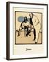 The Month of June, from 'An Almanac of Twelve Sports', with Words by Rudyard Kipling, First Publish-William Nicholson-Framed Giclee Print