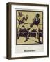 The Month of November, from 'An Almanac of Twelve Sports', with Words by Rudyard Kipling, First Pub-William Nicholson-Framed Giclee Print