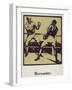 The Month of November, from 'An Almanac of Twelve Sports', with Words by Rudyard Kipling, First Pub-William Nicholson-Framed Giclee Print