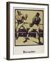 The Month of November, from 'An Almanac of Twelve Sports', with Words by Rudyard Kipling, First Pub-William Nicholson-Framed Giclee Print