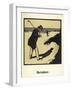 The Month of October, from 'An Almanac of Twelve Sports', with Words by Rudyard Kipling, First Publ-William Nicholson-Framed Giclee Print