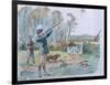 The Month of October: Pheasant Shooting-George Derville Rowlandson-Framed Giclee Print