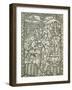 The Month of September or Harvest, from Shepherds' Calendar, France, 16th Century-null-Framed Giclee Print