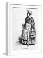 The Monthly Nurse, 19th Century-Lavieille-Framed Premium Giclee Print