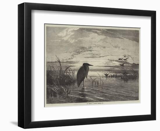 The Months, a Solitary Christmas Eve-George Bouverie Goddard-Framed Giclee Print