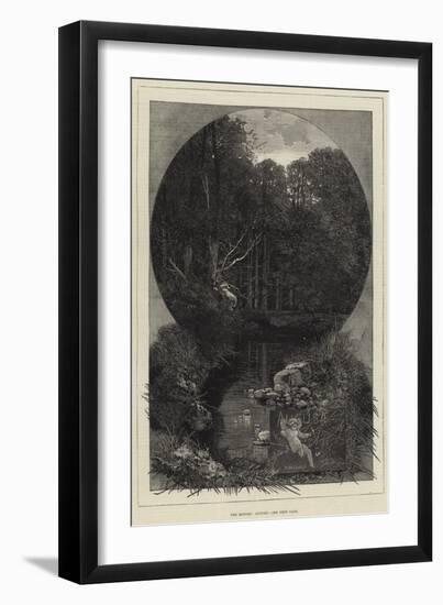 The Months, August-Charles Auguste Loye-Framed Giclee Print
