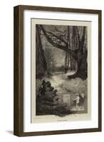 The Months, December-Charles Auguste Loye-Framed Giclee Print