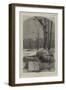 The Months, January-Charles Auguste Loye-Framed Giclee Print