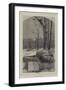 The Months, January-Charles Auguste Loye-Framed Giclee Print