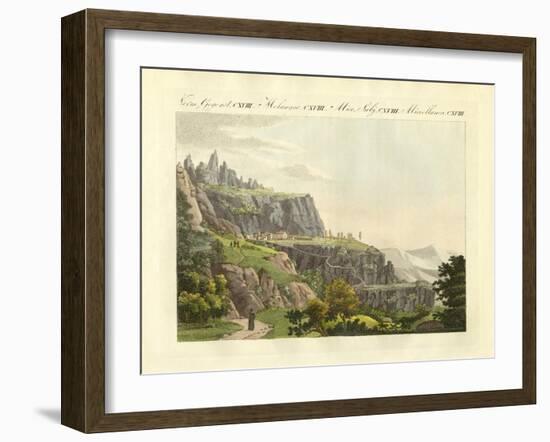 The Montserrat in Spain-null-Framed Giclee Print